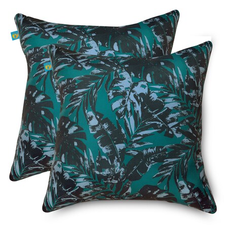 Duck Covers Water-Resistant Accent Pillows, Olympic Forest, PK2 POFP1818